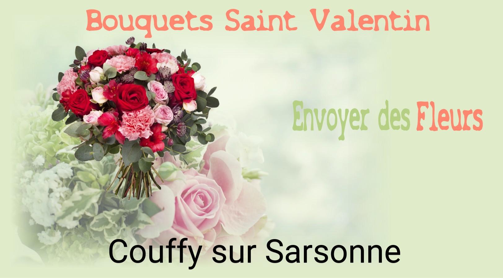 Roses de Saint-Valentin livrées à Couffy-sur-Sarsonne